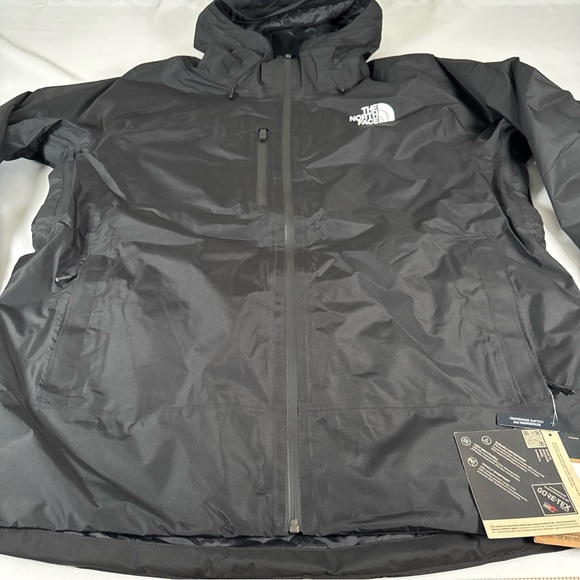 NWT The North Face Dawnstrike GTX JKT Mens XXL GoreTex Jacket TNF Black - Picture 5 of 13